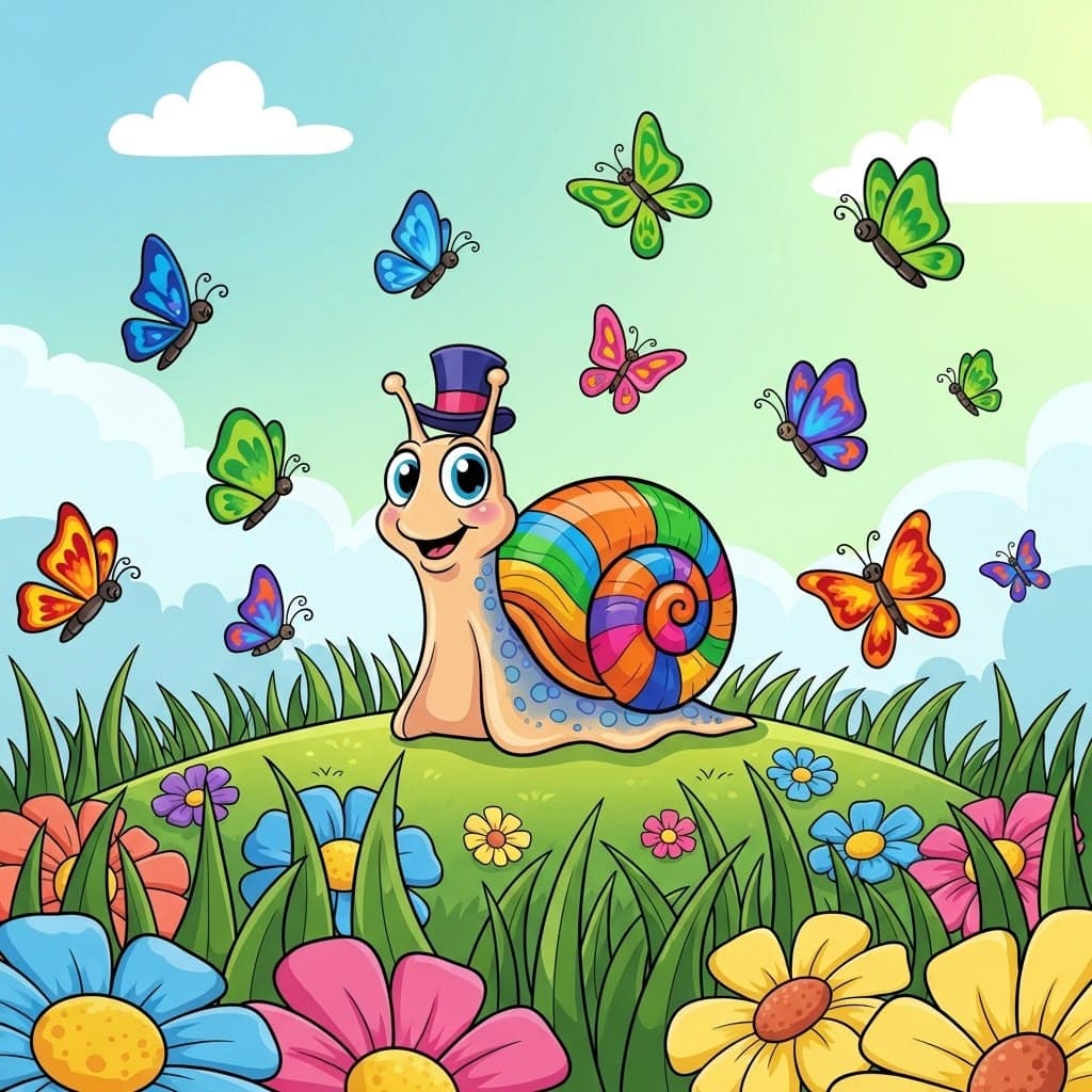 Fairy tale snails